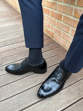 韓國製皮革德比鞋