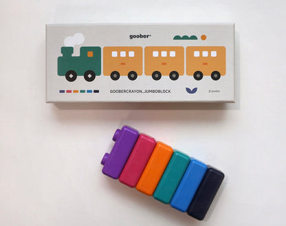 [創意育兒]韓國製無毒大豆蠟筆盒(Lego/俄羅斯方塊/農場水果/花生形狀)