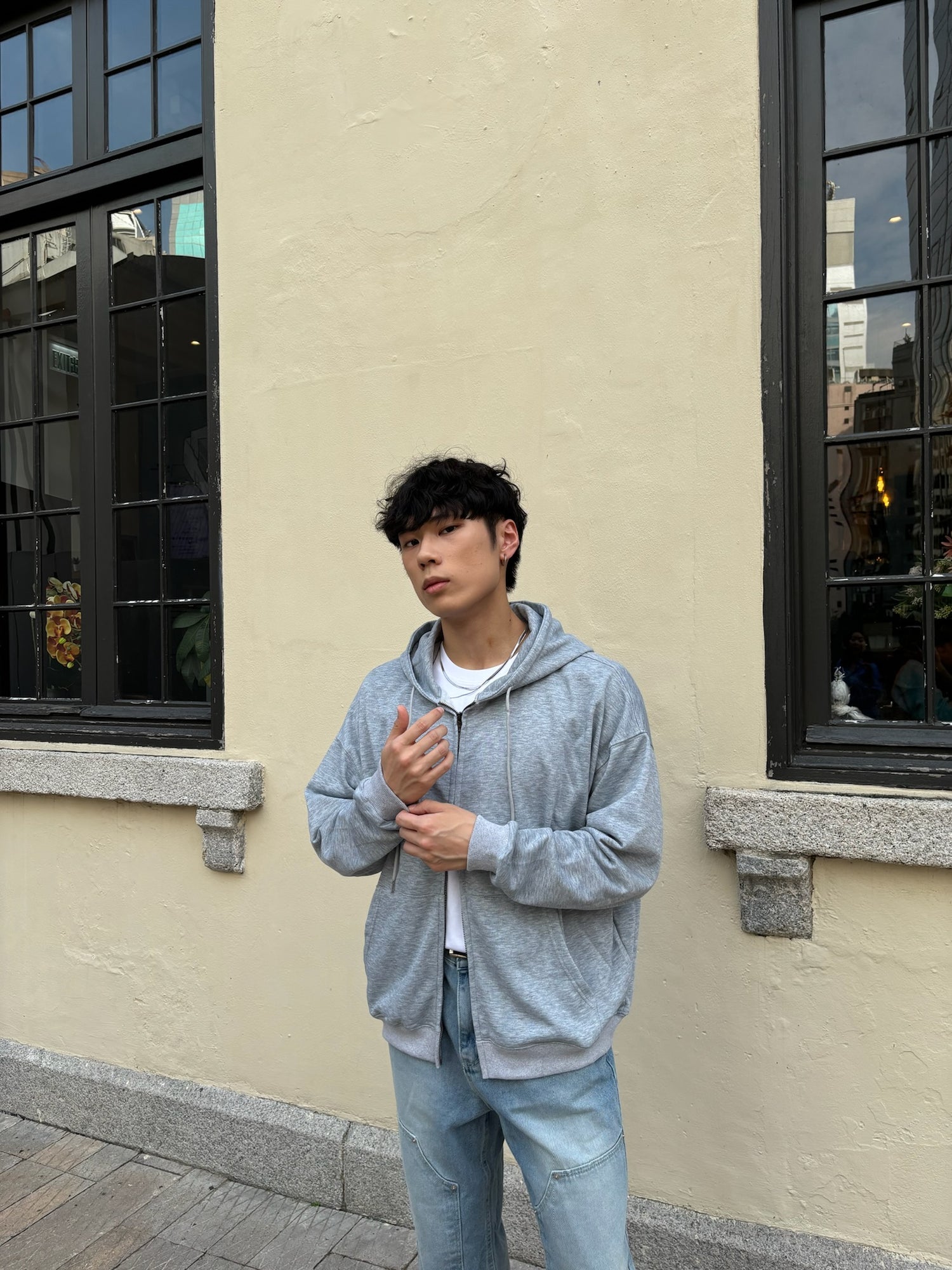 簡約基礎色外套 韓國男裝