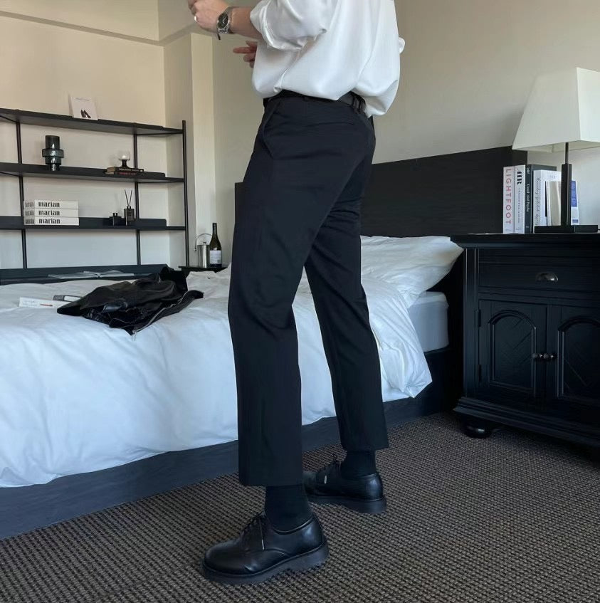 直筒基本款長褲