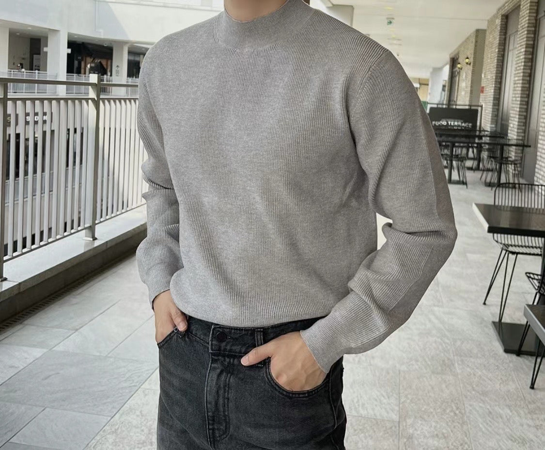 現貨 針織基本款半領上衣