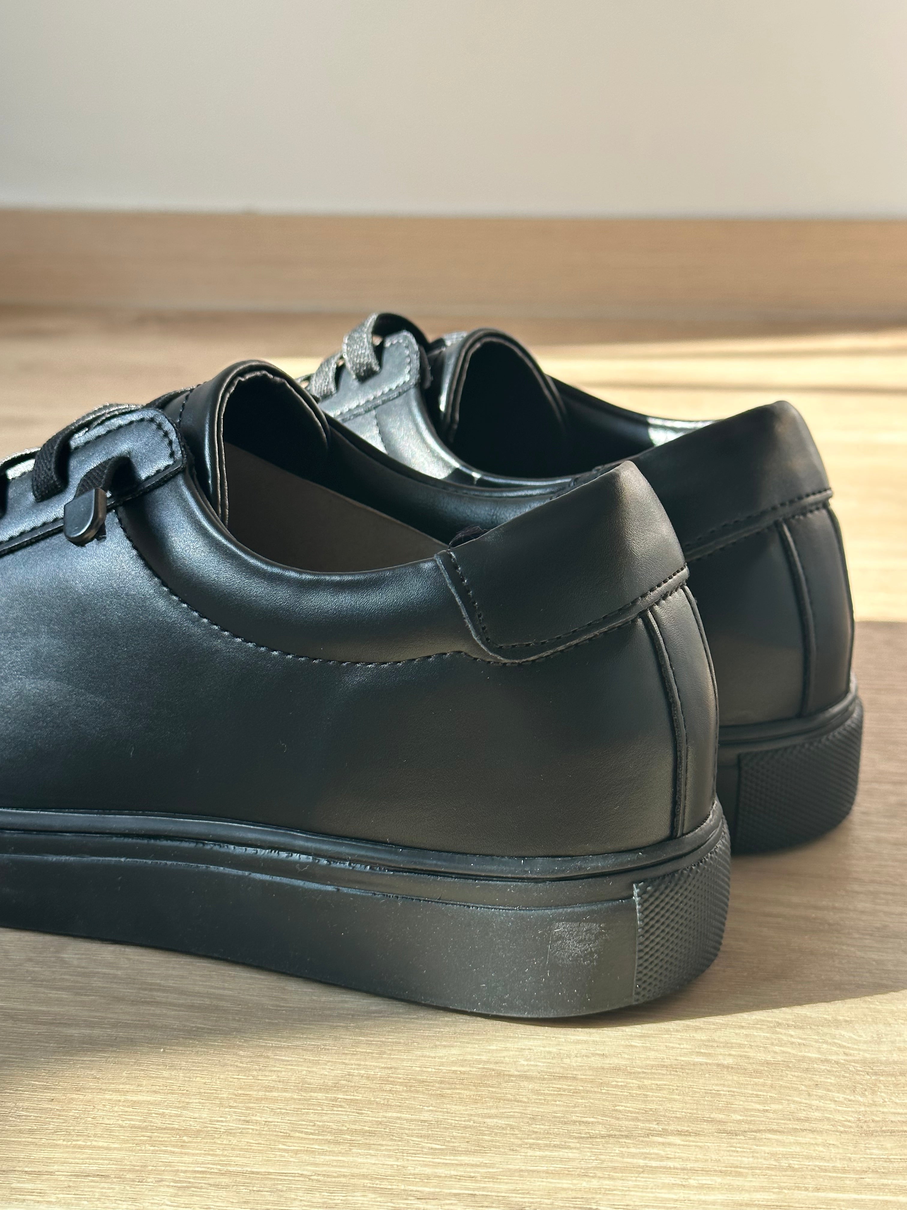 [韓國製增高3cm]純白波鞋