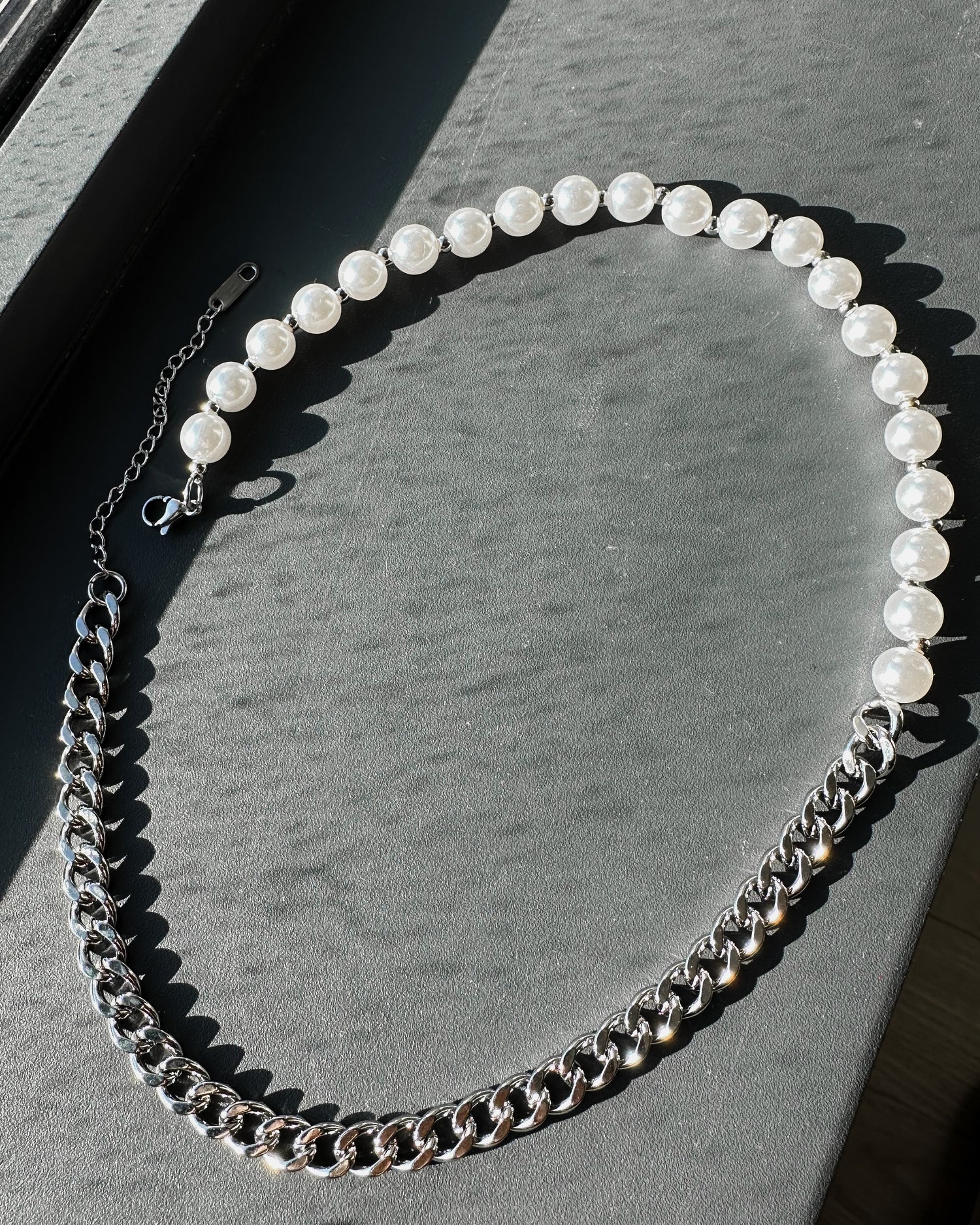 現貨 Pearl Cuban Necklace