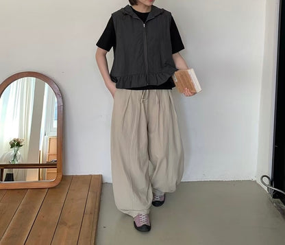 男女裝系列 落地闊身長褲