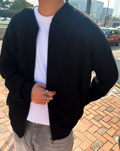 基本款黑色外套