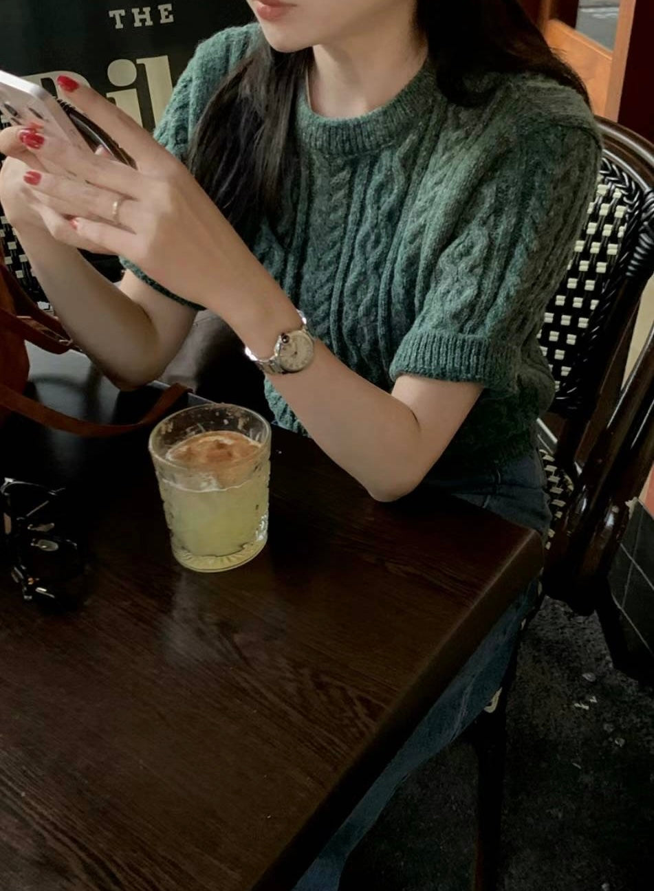 &lt;情侶裝系列&gt;針織簡約上衣