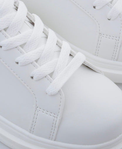 [韓國製增高4cm]純色輕身波鞋