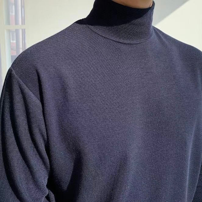 必入!半領上衣Basic Turtle Neck Top