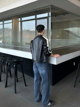 深藍挺身牛仔褲 － 韓國男裝