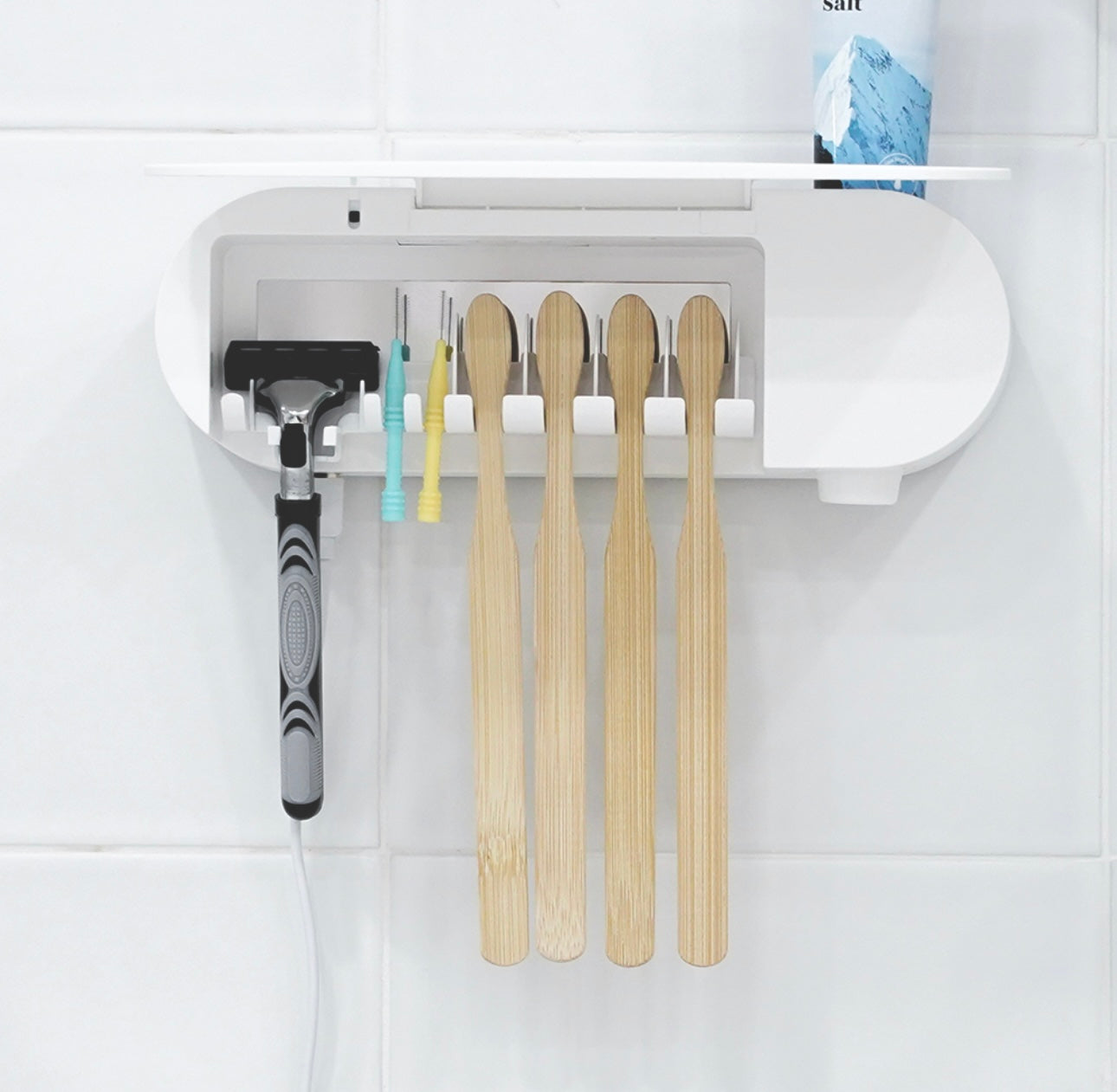 [牙刷殺菌]UV-CLED牙刷消毒殺菌器