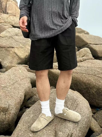 彈性基本款短褲