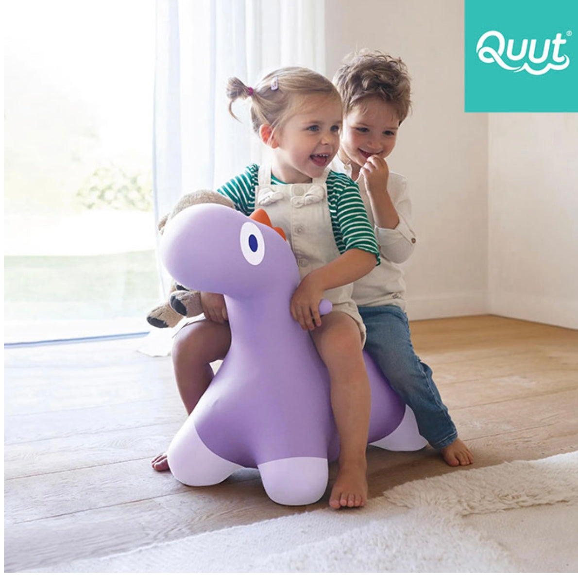 [幼兒玩具]恐龍搖搖玩具 new beige