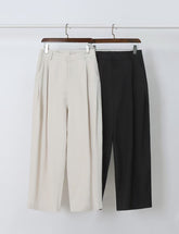 垂墜感落地長褲