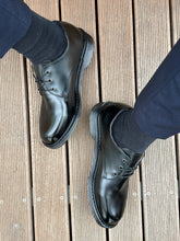 韓國製皮革傳統德比鞋