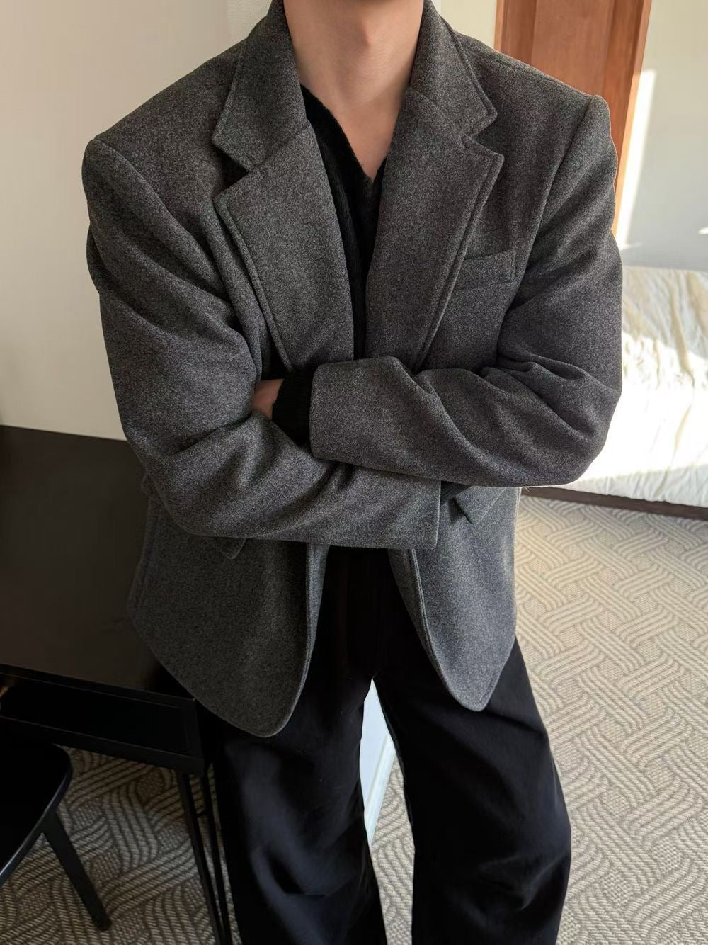 羊毛西裝外套