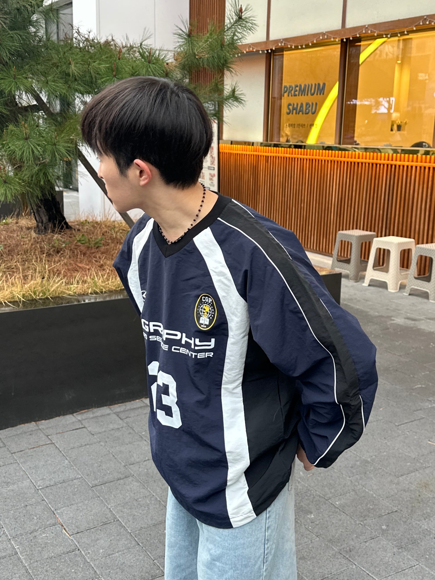 [小個子ok!]水洗漸變藍牛仔褲 香港男裝