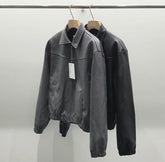 挺身皮褸 香港男裝