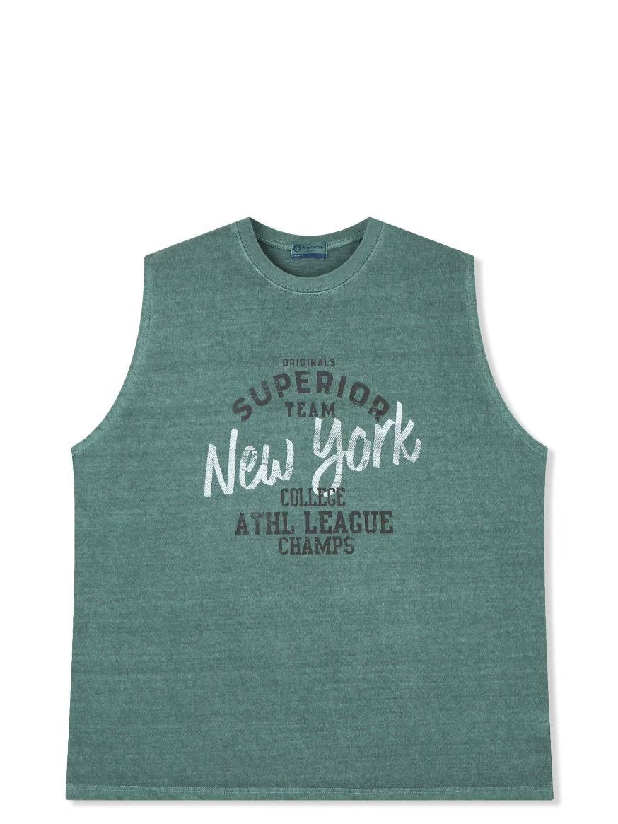 NY Team背心 韓國男裝 newbeige