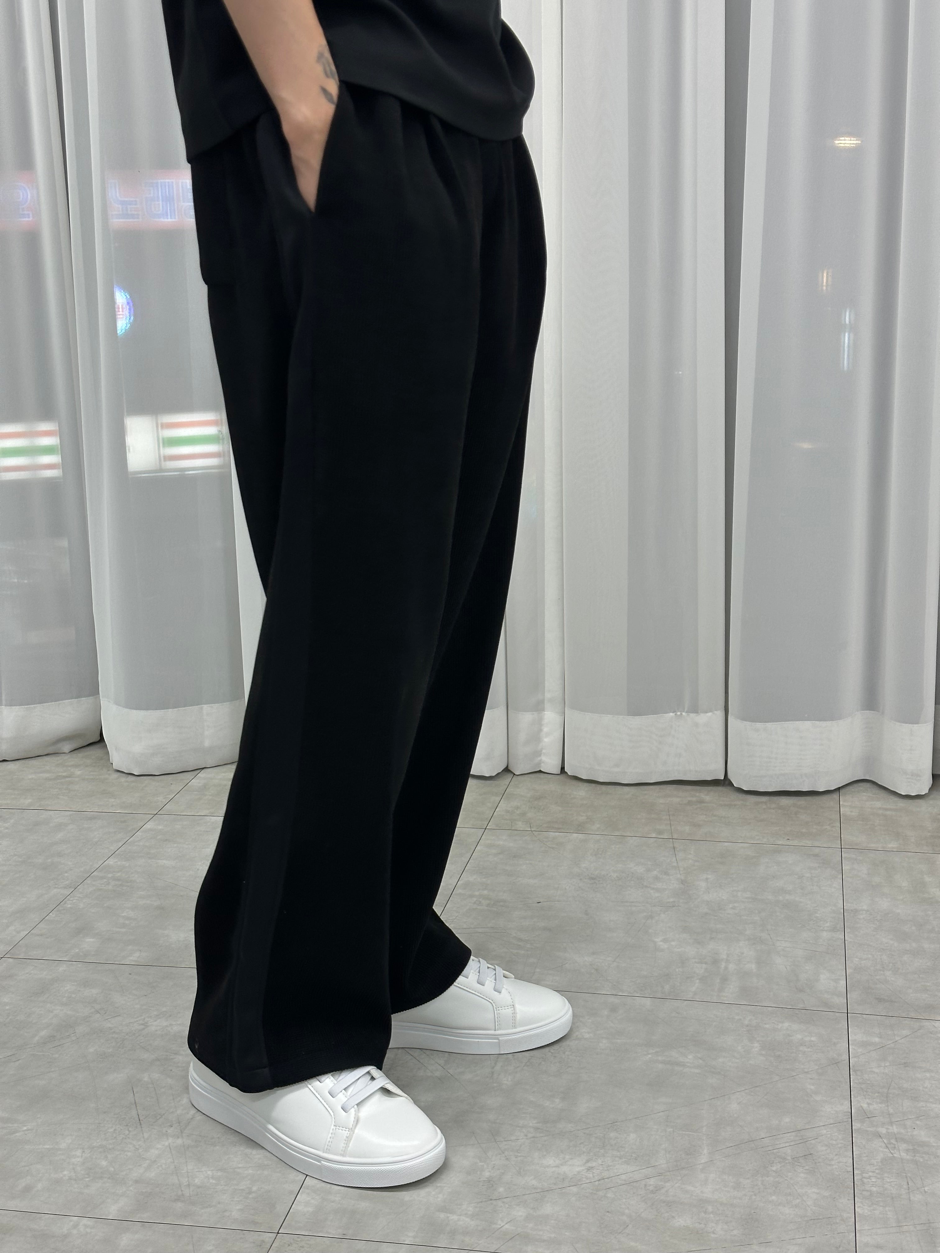 [韓國製增高3cm]純白波鞋