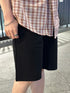 [小個子ok!]黑色棉短褲