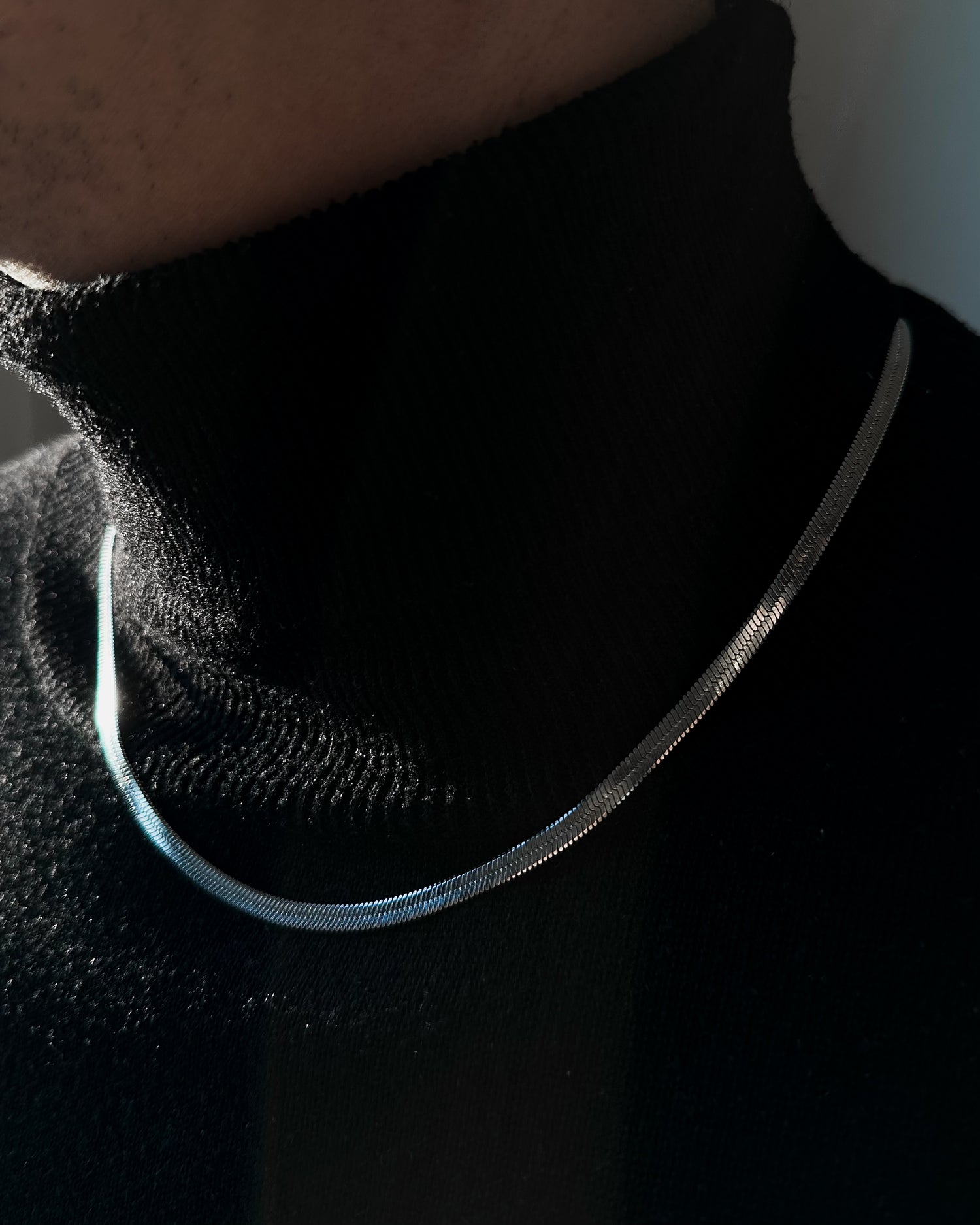 Herringbone necklace