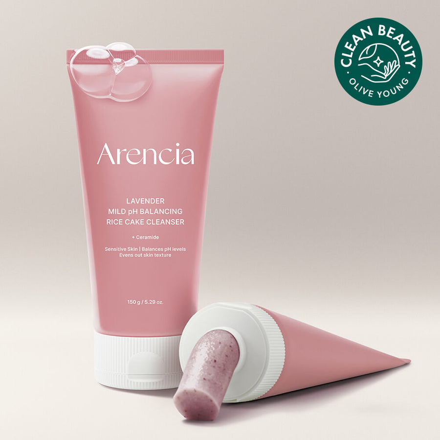 [敏感肌]Arencia敏感肌薰衣草年糕輕卸妝潔面膏