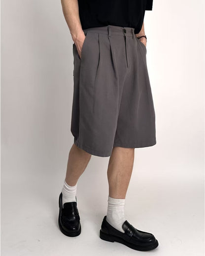 中長西裝短褲