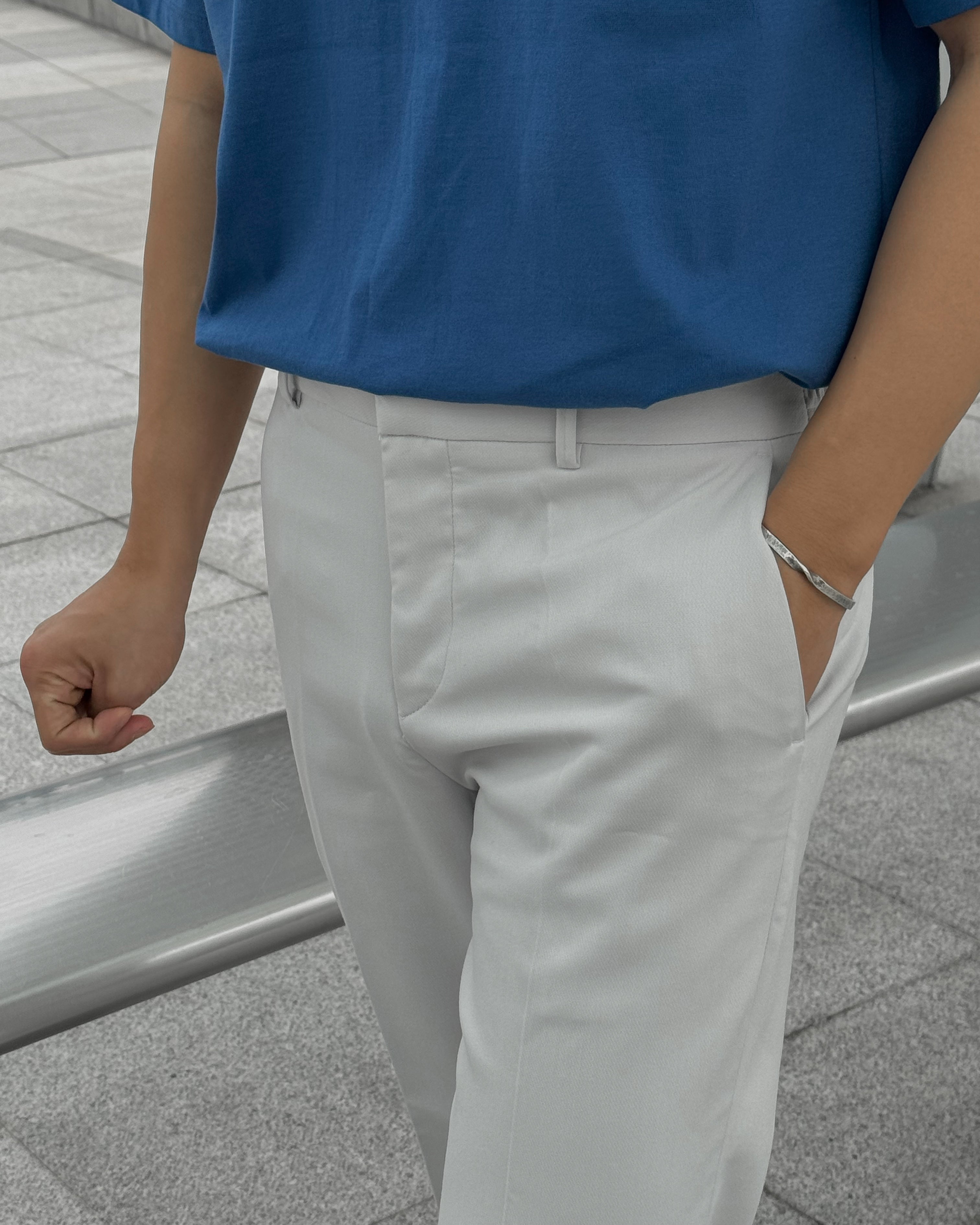 現貨 直腳九分長褲