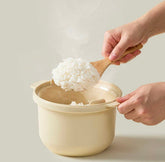 Calobowl 微波爐減醣煮飯盒 Newbeige