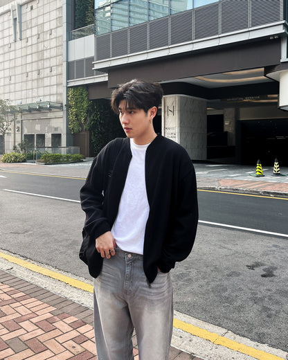 基本款黑色外套