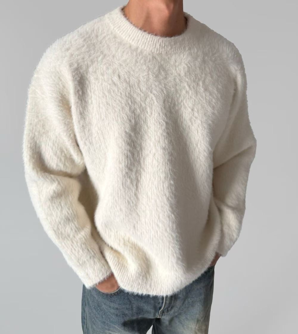 超柔軟長袖毛上衣