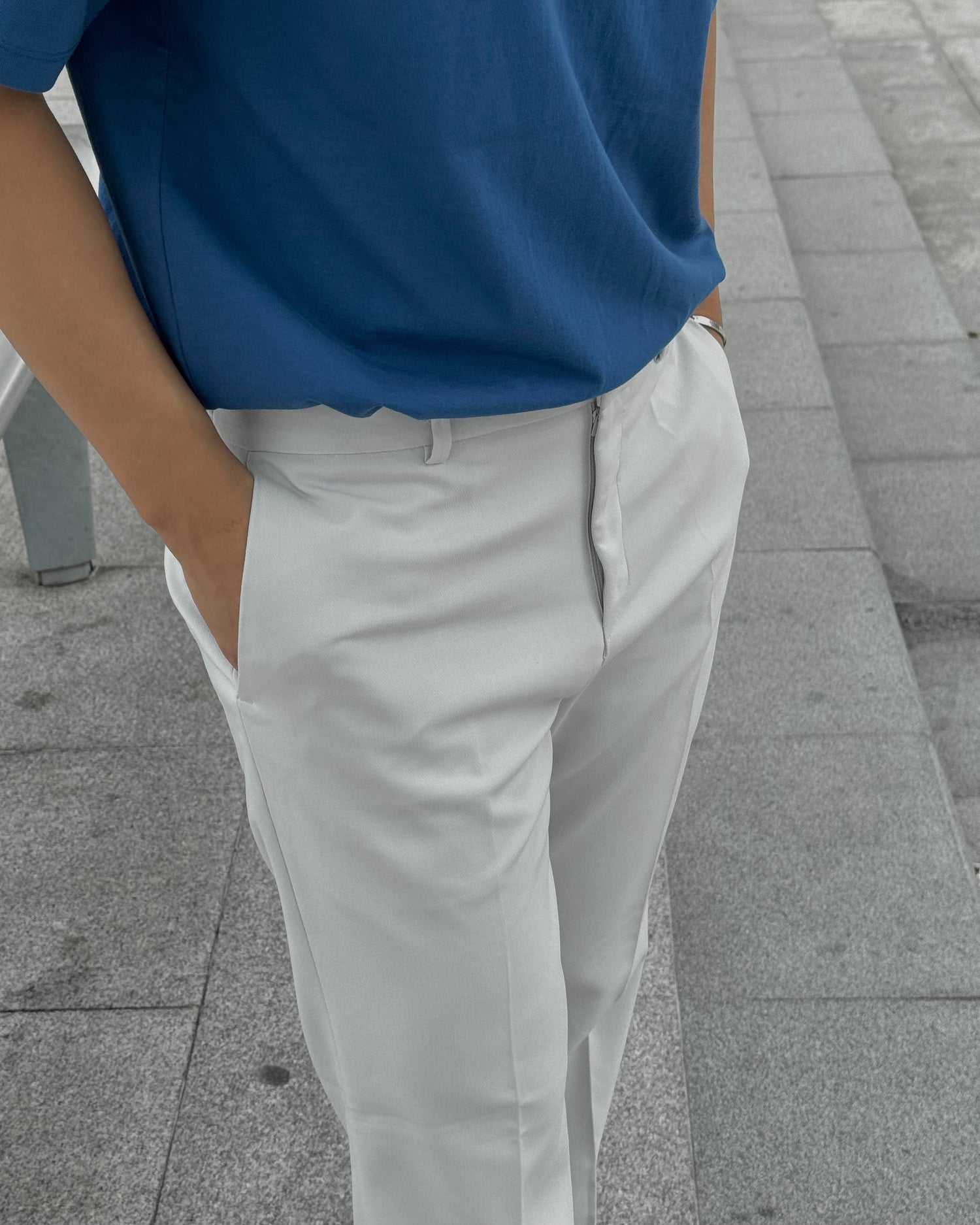 現貨 直腳九分長褲