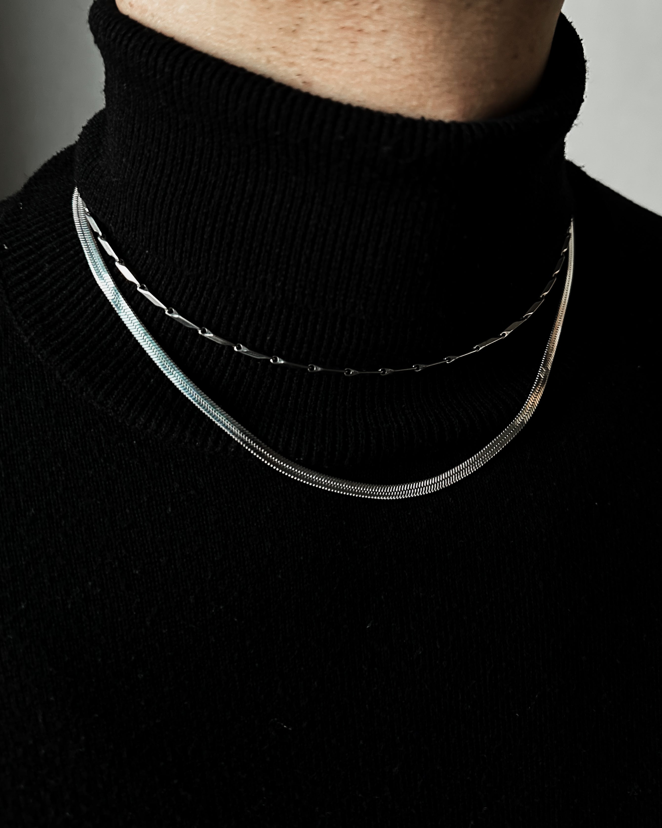 Herringbone necklace