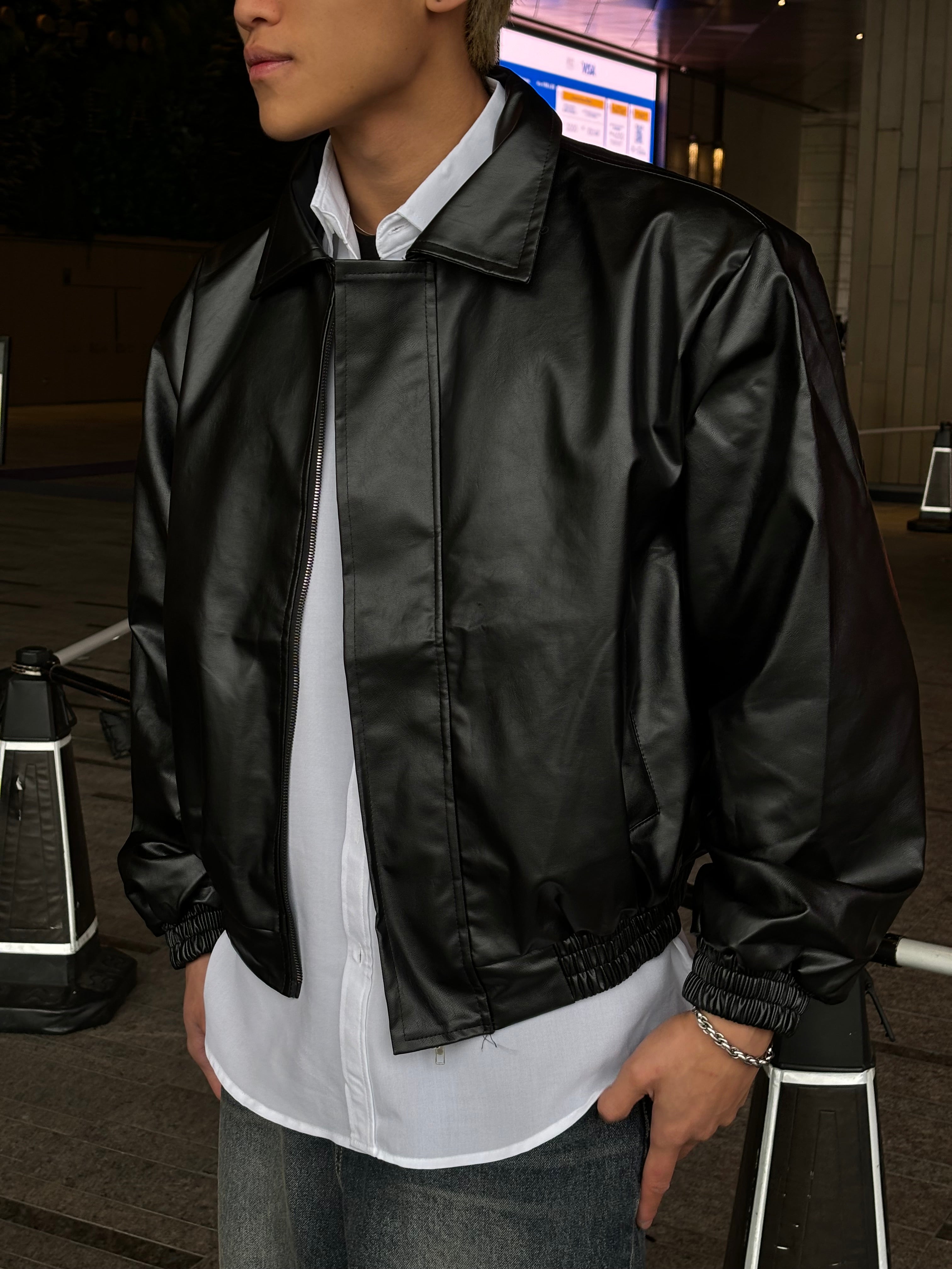 白色百搭襯衫 韓國男裝