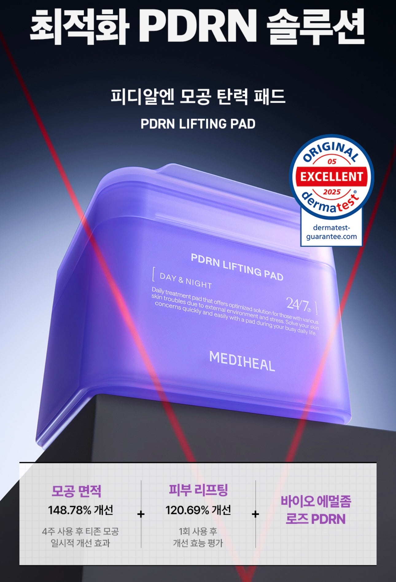 [日用輕鬆護膚]Mediheal強效棉片