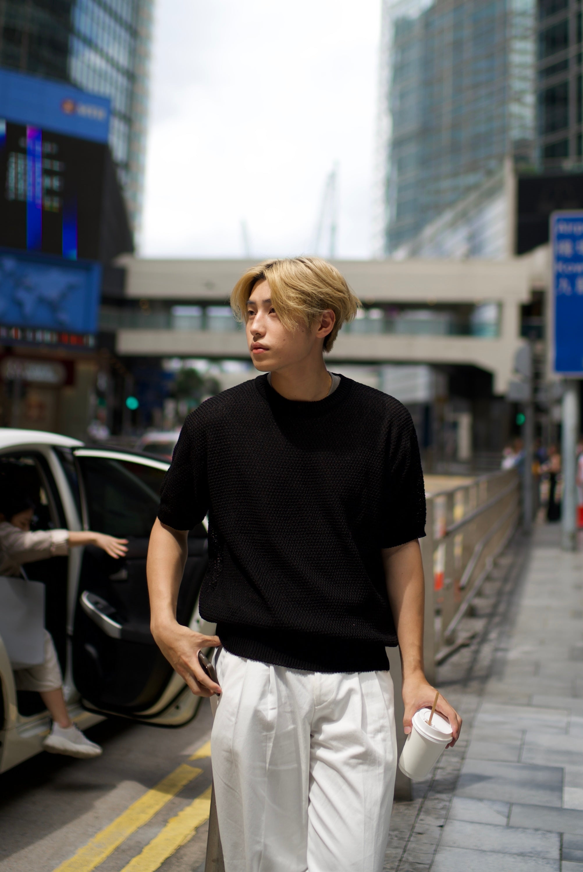 韓系質感短袖上衣