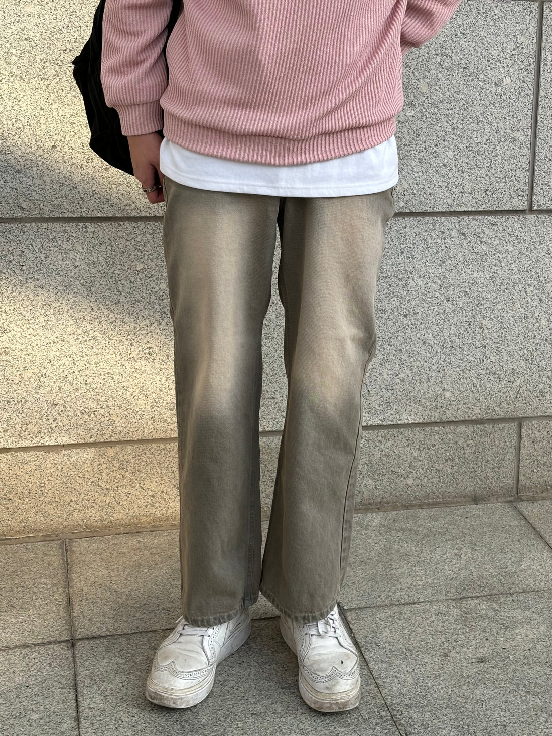 現貨 水洗街頭牛仔褲