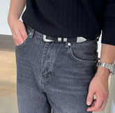 基本款水洗牛仔褲 韓國男裝