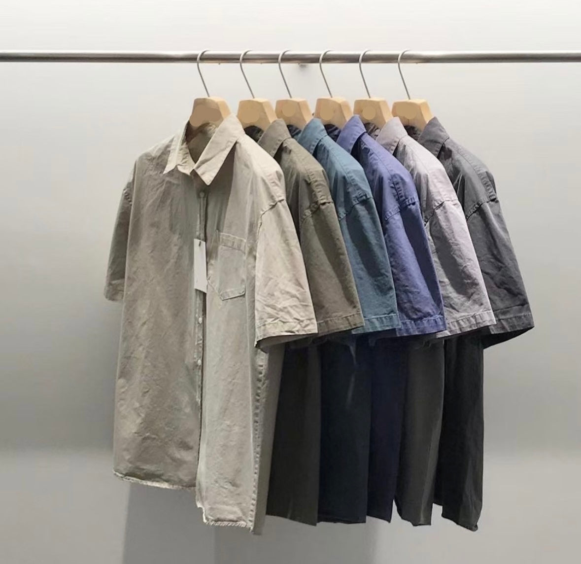 基本款短袖襯衫