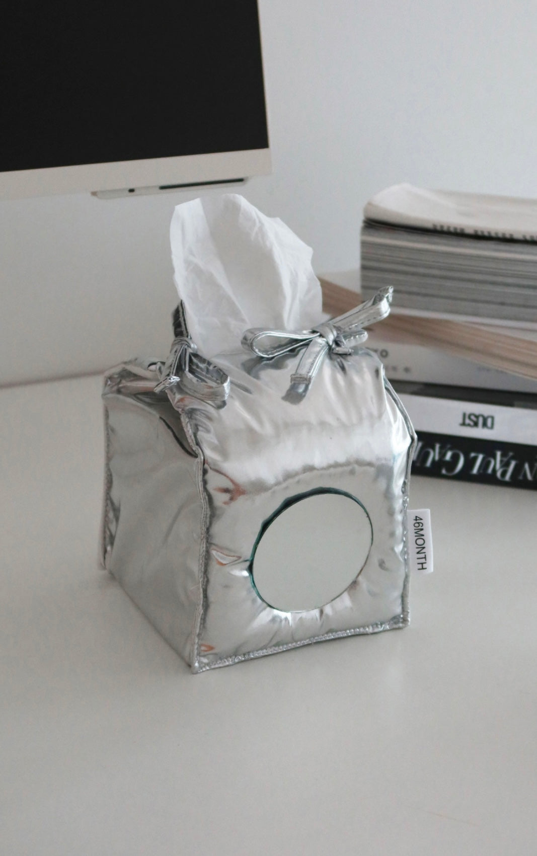 [精緻Y2K]鏡面反光紙巾盒