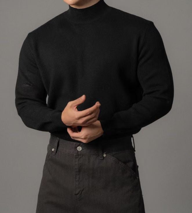 柔軟親膚半領上衣