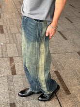 側間水洗牛仔褲 韓國男裝