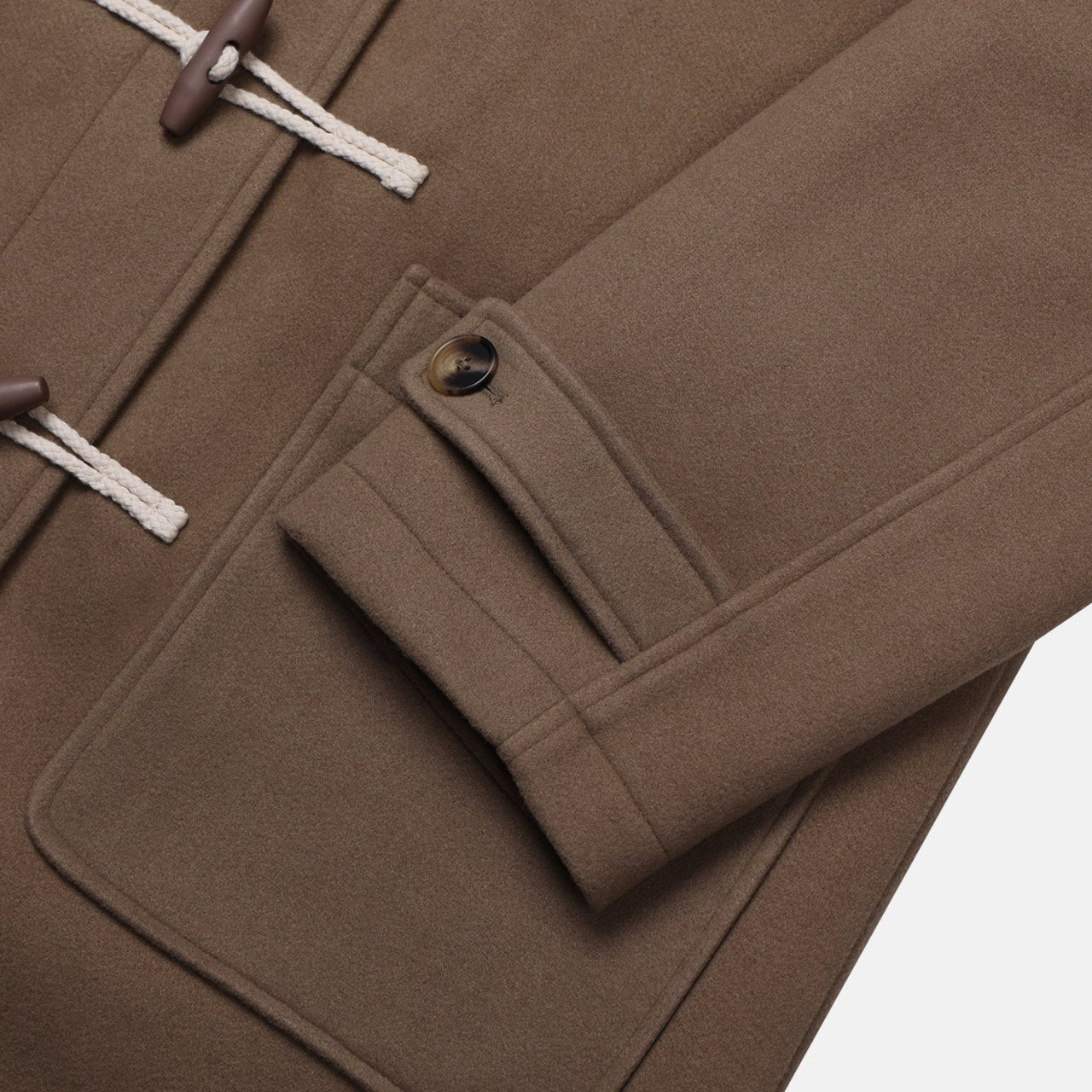 羊毛雙排鈕大褸