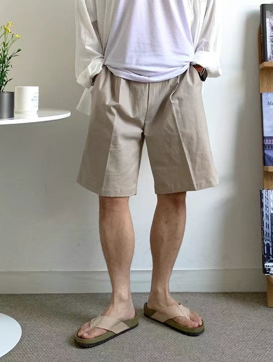 彈性基本款短褲
