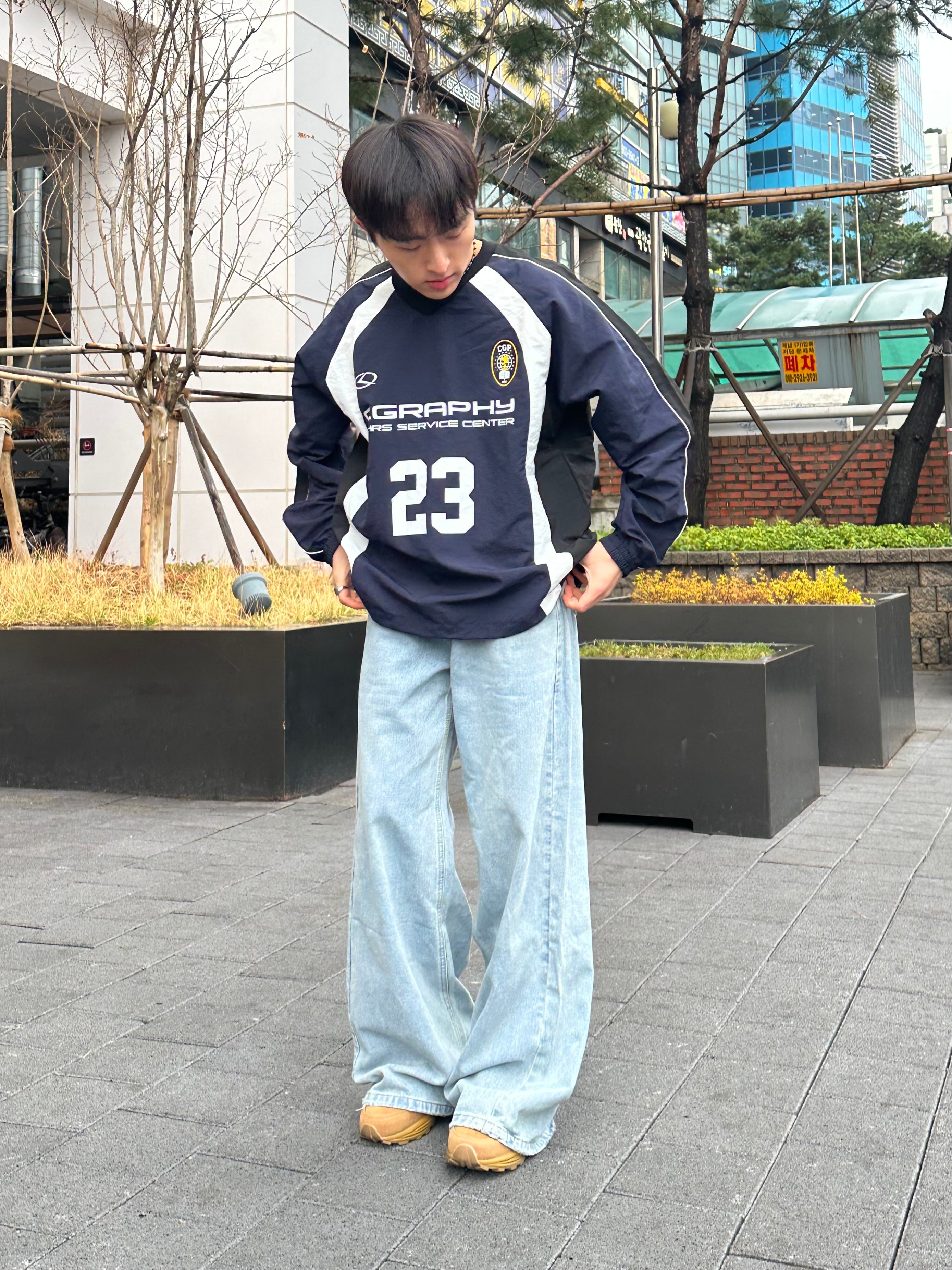 [小個子ok!]水洗漸變藍牛仔褲 香港男裝