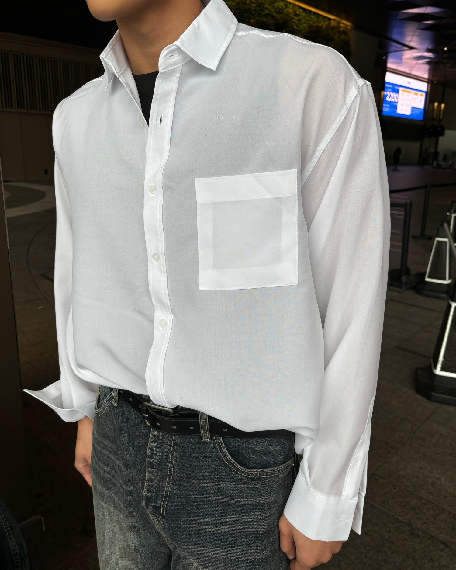 白色百搭襯衫