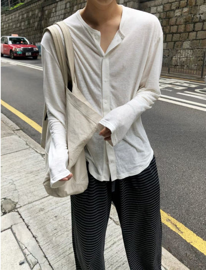 柔軟襯搭輕外套上衣