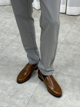 韓國製啡色樂福鞋Loafers 男裝鞋