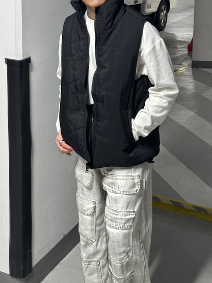 [小個子ok!]背心羽絨