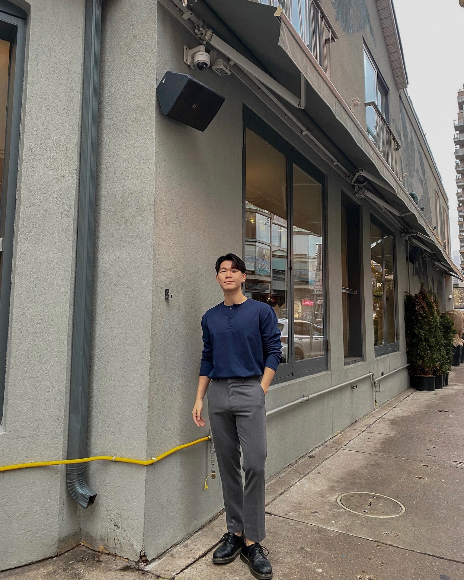 直筒基本款長褲